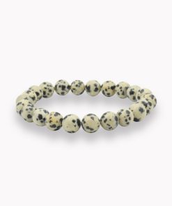Dalmatinerjaspis Kugelarmband 8mm