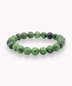 Rubin Zoisit Kugelarmband 8mm