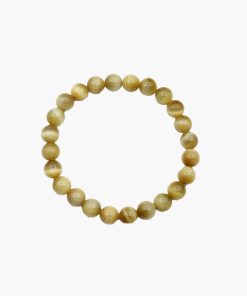 Goldauge Kugelarmband 8mm