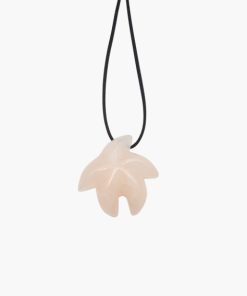 Seestern Anhänger aus Rosenquarz