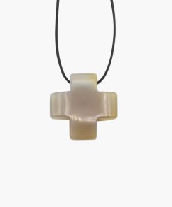 Gleichschenkeliges Kreuz aus Achat