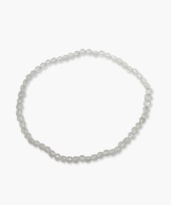 Opalglas (Opalith) Kugelarmband facettiert