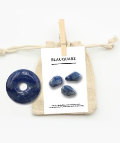 Donut Blauquarz ca. 35mm