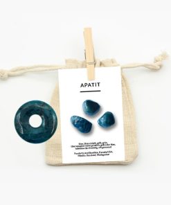 Donut Apatit blau ca. 30mm