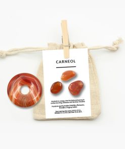 Donut Carneol Streifen ca. 35mm