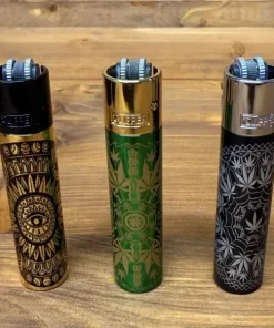 Clipper Metall Feuerzeug, Diverse Farben.