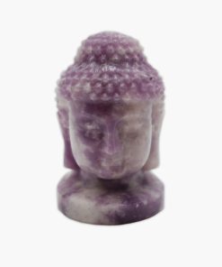 Buddha Figur aus Lepidolith Einzelstück