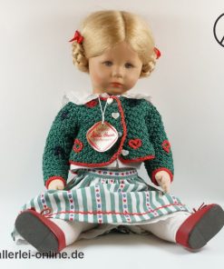 Käthe Kruse Stoffpuppe | EMMI 1993 | 47 cm | Vintage Puppe mit Original Kleid