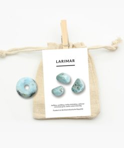 Donut Larimar ca. 20mm