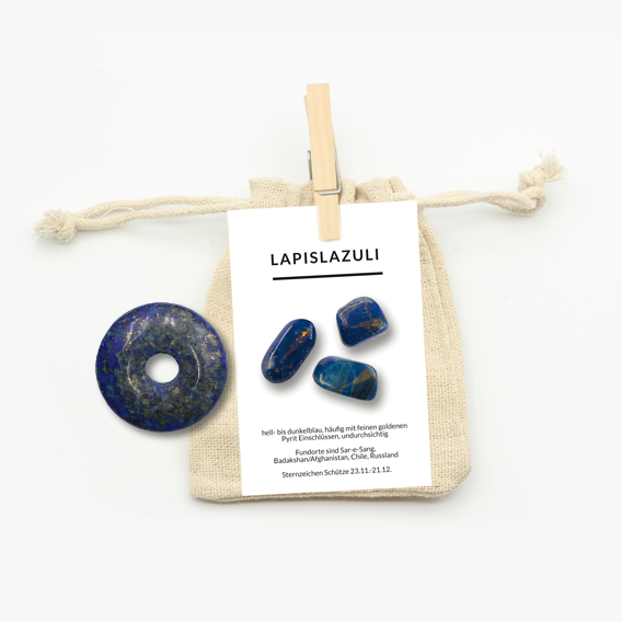 Donut Lapislazuli ca. 30mm