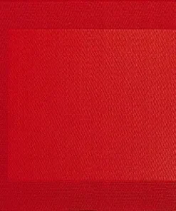 Tischset Platzset Rot ASA 33 x 46 cm