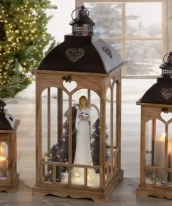 Windlicht Laterne Coracao Casablanca H 40 | 60 cm