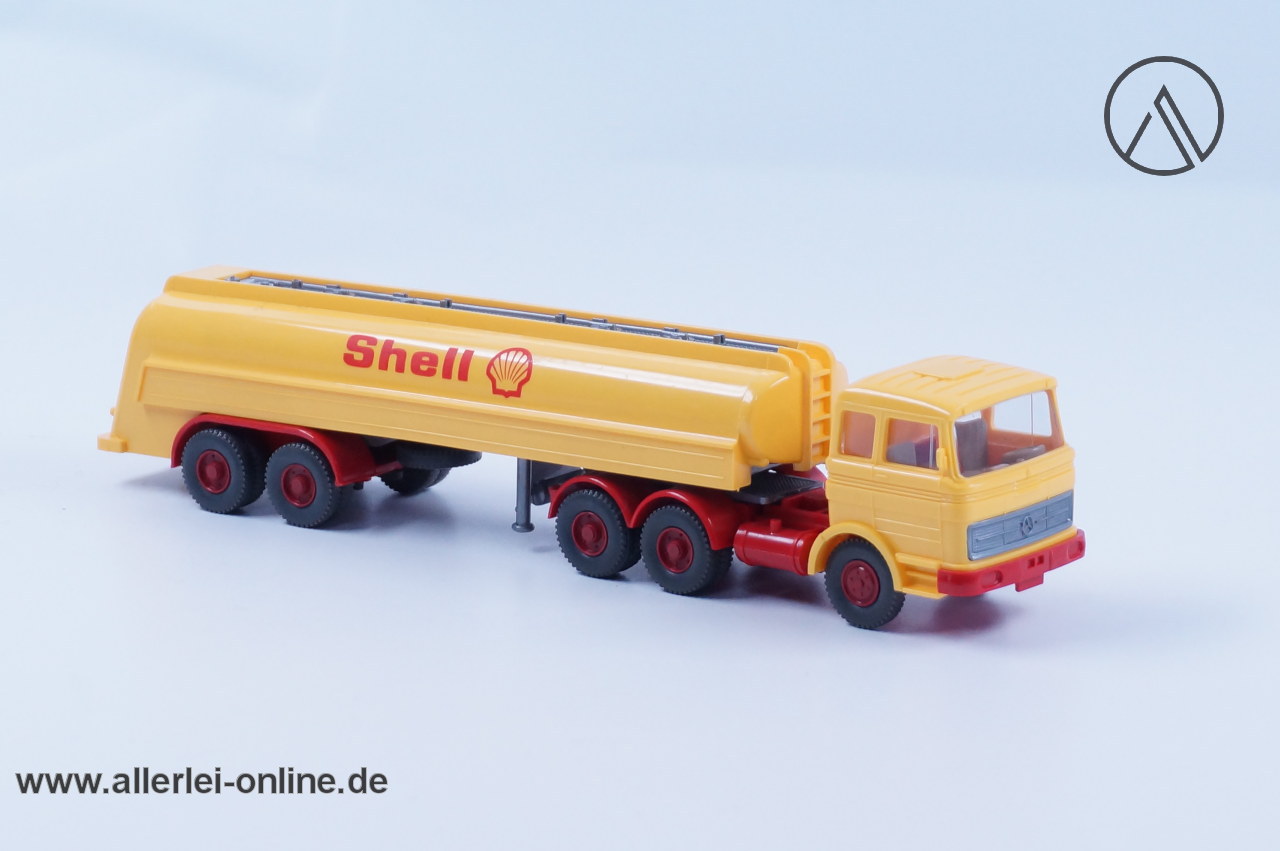 Wiking | Mercedes-Benz LPS 2223 | Shell Tanksattelzug | H0 – 1:87