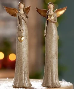 Engel Figur Deko Celeste H 21 cm