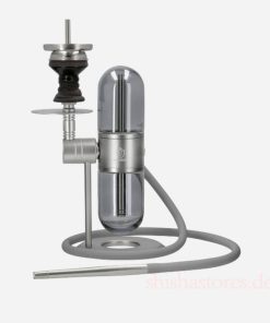 theUnit Sphere Aluminium Shisha Shiny Grau – Silber